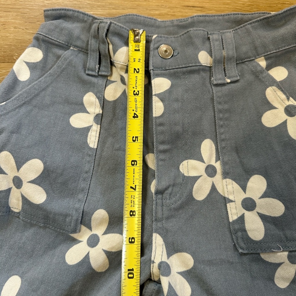 Altar'd State Women's Floral Print Cargo Pants, Casual Trendy WIDE LEG Small S - Picture 5 of 10